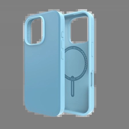 Etui ZAGG SoHo Snap z MagSafe na iPhone 16 Pro - niebieskie