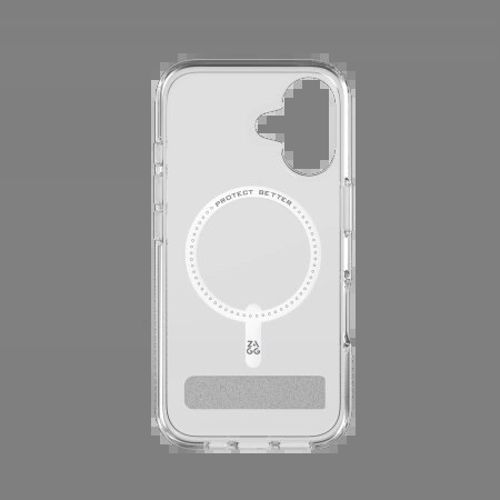 Etui z podstawką ZAGG Crystal Palace Snap Kickstand MagSafe do iPhone 16 - przezroczyste