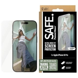 Szkło hartowane SAFE by PanzerGlass Ultra-Wide Fit na iPhone 16 Pro