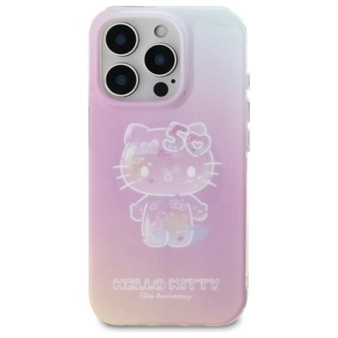 Etui Hello Kitty IML 50th Anniversary Magsafe na iPhone 16 Pro Max - różowe Etui Hello Kitty IML 50th Anniversary Magsafe na iPhone 16 Pro Max - różowe