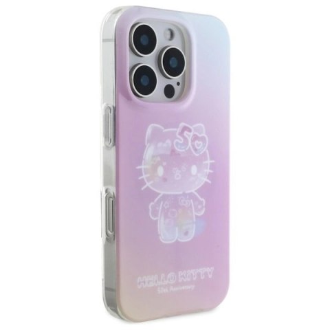 Etui Hello Kitty IML 50th Anniversary Magsafe na iPhone 16 Pro Max - różowe Etui Hello Kitty IML 50th Anniversary Magsafe na iPhone 16 Pro Max - różowe