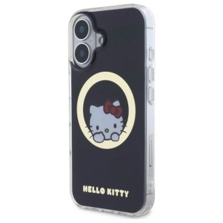 Etui Hello Kitty IML Sweet Kitty Magsafe na iPhone 16 - czarne