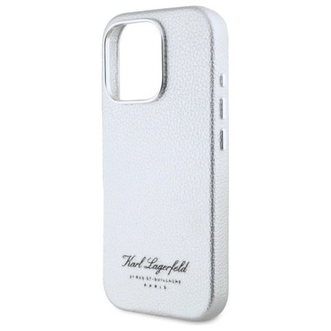 Etui Karl Lagerfeld Hotel RSG na iPhone 16 Pro Max - szare Etui Karl Lagerfeld Hotel RSG na iPhone 16 Pro Max - szare