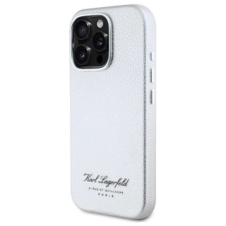 Etui Karl Lagerfeld Hotel RSG na iPhone 16 Pro - szare
