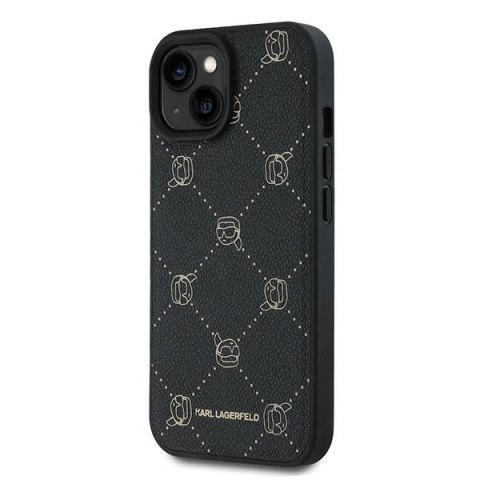 Etui Karl Lagerfeld Karl Head MagSafe na iPhone 15 Plus - czarne Etui Karl Lagerfeld Karl Head MagSafe na iPhone 15 Plus - czarne