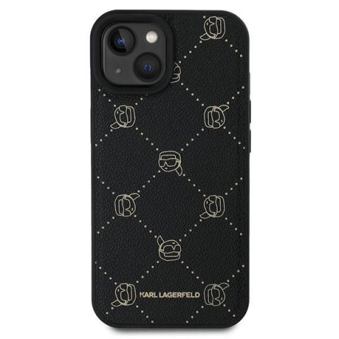 Etui Karl Lagerfeld Karl Head MagSafe na iPhone 15 Plus - czarne Etui Karl Lagerfeld Karl Head MagSafe na iPhone 15 Plus - czarne