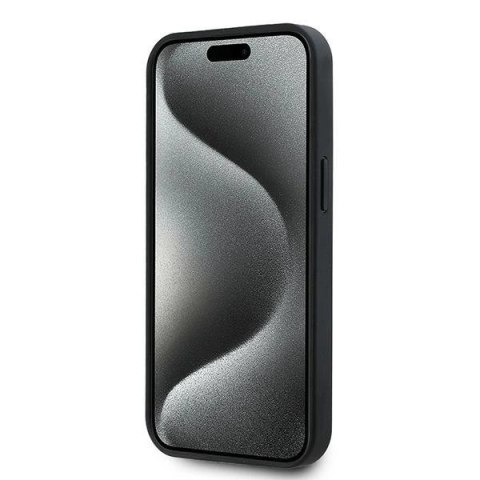 Etui Karl Lagerfeld Karl Head MagSafe na iPhone 15 Plus - czarne Etui Karl Lagerfeld Karl Head MagSafe na iPhone 15 Plus - czarne