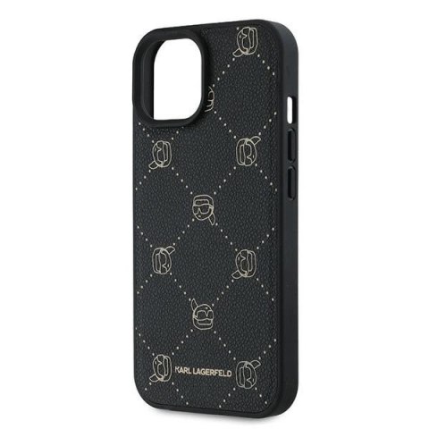 Etui Karl Lagerfeld Karl Head MagSafe na iPhone 15 Plus - czarne Etui Karl Lagerfeld Karl Head MagSafe na iPhone 15 Plus - czarne