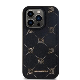 Etui Karl Lagerfeld Magsafe Karl Head na iPhone 15 Pro - czarne