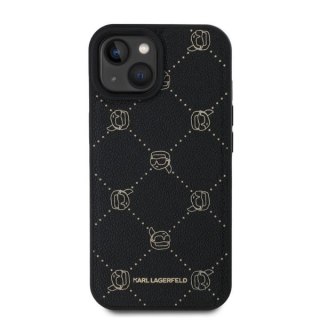 Etui Karl Lagerfeld Magsafe Karl Head na iPhone 15 - czarne