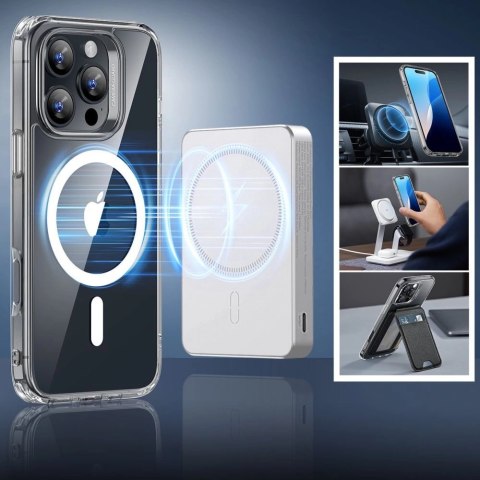 Etui ESR Classic Hybrid Halolock MagSafe + szkło hartowane na iPhone 16 Pro - przezroczyste Etui ESR Classic Hybrid Halolock MagSafe + szkło hartowane na iPhone 16 Pro - przezroczyste