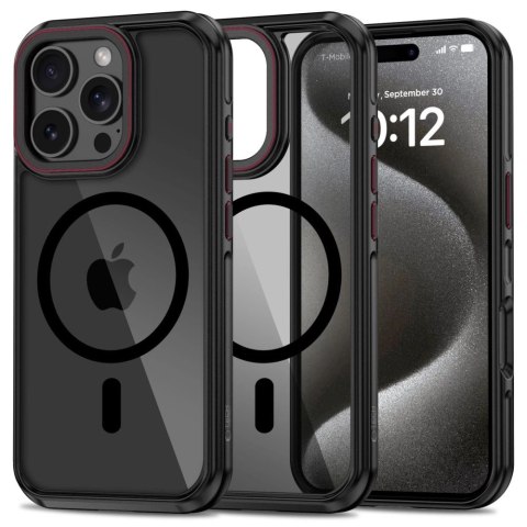 Etui Tech-Protect MagHybrid MagSafe na iPhone 16 Pro - czarne