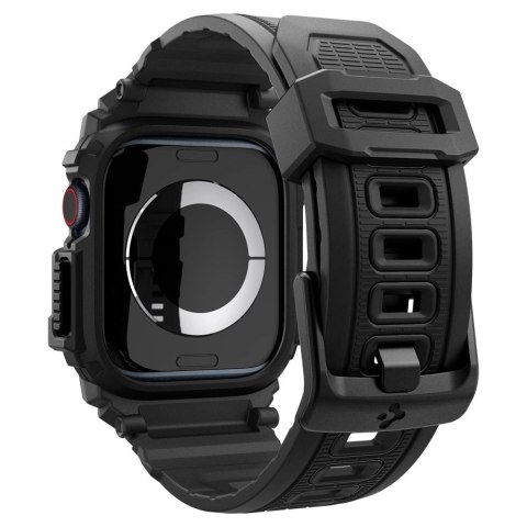 Etui z paskiem Spigen Rugged Armor Pro na Apple Watch 10 (42 mm) - czarne Etui z paskiem Spigen Rugged Armor Pro na Apple Watch 10 (42 mm) - czarne