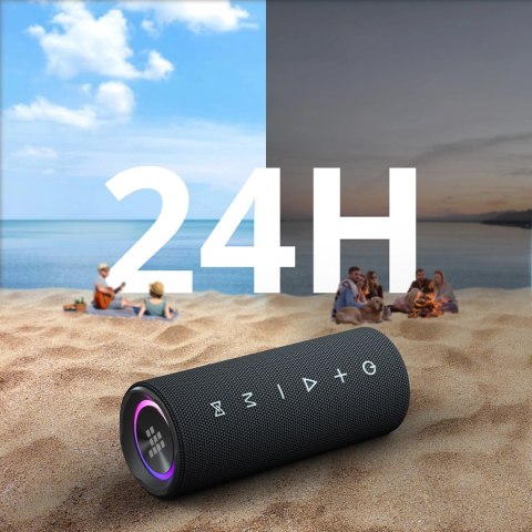 Głośnik przenośny Tronsmart Mirtune C2 24W Bluetooth - czarny Głośnik przenośny Tronsmart Mirtune C2 24W Bluetooth - czarny