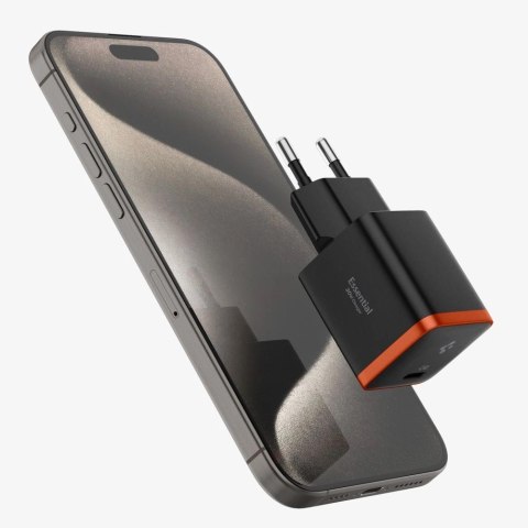 Ładowarka sieciowa Spigen ArcStation Essential EE301EU 30W - czarna Ładowarka sieciowa Spigen ArcStation Essential EE301EU 30W - czarna