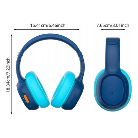 Słuchawki bezprzewodowe Tronsmart KH03 z ANC, dla dzieci, bezpieczne - niebieskie Słuchawki bezprzewodowe Tronsmart KH03 z ANC, dla dzieci, bezpieczne - niebieskie