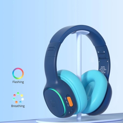 Słuchawki bezprzewodowe Tronsmart KH03 z ANC, dla dzieci, bezpieczne - niebieskie Słuchawki bezprzewodowe Tronsmart KH03 z ANC, dla dzieci, bezpieczne - niebieskie