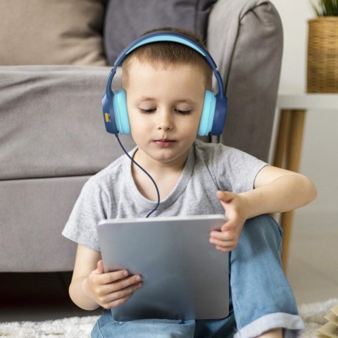 Słuchawki przewodowe Tronsmart KH01 dla dzieci, bezpieczne - niebieskie Słuchawki przewodowe Tronsmart KH01 dla dzieci, bezpieczne - niebieskie