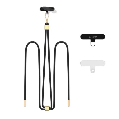 Smycz Tech-Protect C2S Rope Crossbody Strap - czarna