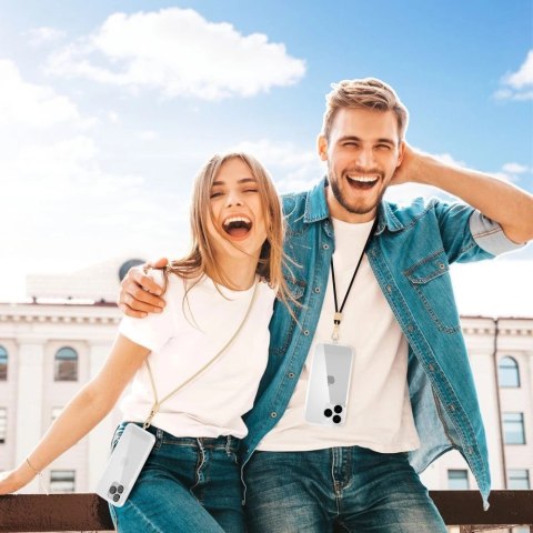 Smycz Tech-Protect C2S Rope Crossbody Strap - czarna