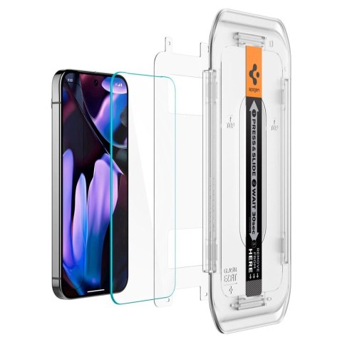 Szkło hartowane Spigen Glas.tR EZ Fit z aplikatorem na Google Pixel 9 Pro XL (2 szt.) Szkło hartowane Spigen Glas.tR EZ Fit z aplikatorem na Google Pixel 9 Pro XL (2 szt.)