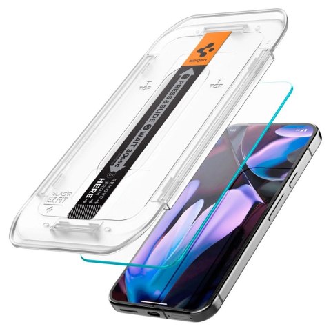 Szkło hartowane Spigen Glas.tR EZ Fit z aplikatorem na Google Pixel 9 Pro XL (2 szt.) Szkło hartowane Spigen Glas.tR EZ Fit z aplikatorem na Google Pixel 9 Pro XL (2 szt.)