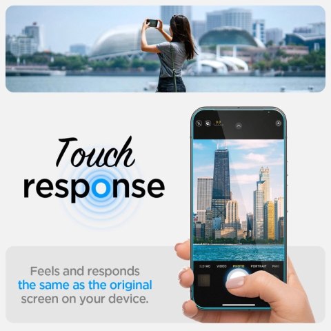 Szkło hartowane Spigen Glas.tR EZ Fit z aplikatorem na Google Pixel 9 Pro XL (2 szt.) Szkło hartowane Spigen Glas.tR EZ Fit z aplikatorem na Google Pixel 9 Pro XL (2 szt.)