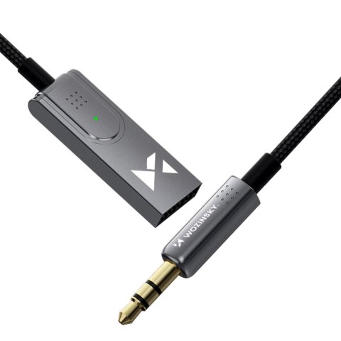 Adapter audio Wozinsky WTODB Bluetooth 5.3 / AUX odbiornik dźwięku Adapter audio Wozinsky WTODB Bluetooth 5.3 / AUX odbiornik dźwięku