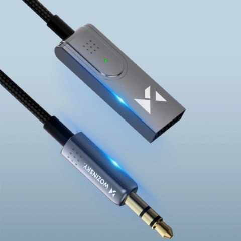 Adapter audio Wozinsky WTODB Bluetooth 5.3 / AUX odbiornik dźwięku Adapter audio Wozinsky WTODB Bluetooth 5.3 / AUX odbiornik dźwięku