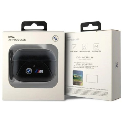 Etui BMW Curved Line na AirPods Pro 2 - czarne
