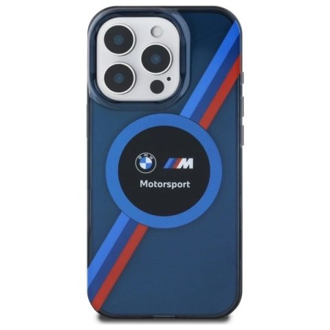 Etui BMW Motosport IML Circle MagSafe na iPhone 16 Pro Max - granatowe