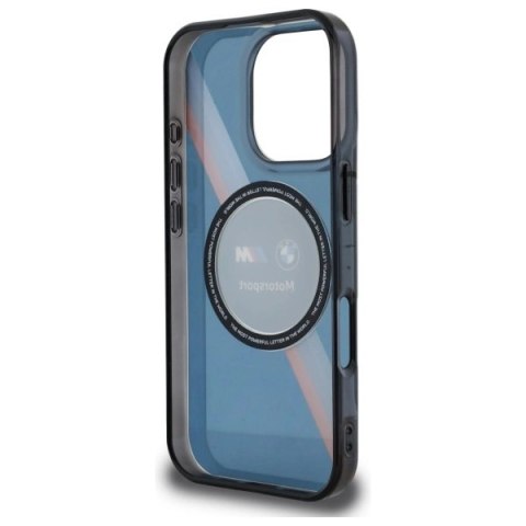 Etui BMW Motosport IML Circle MagSafe na iPhone 16 Pro Max - granatowe