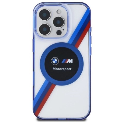 Etui BMW Motosport IML Circle MagSafe na iPhone 16 Pro - przezroczyste