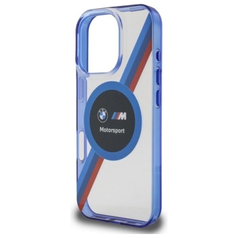 Etui BMW Motosport IML Circle MagSafe na iPhone 16 Pro - przezroczyste