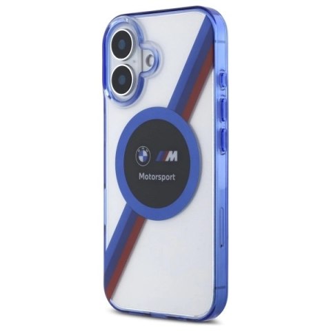 Etui BMW Motosport IML Circle MagSafe na iPhone 16 - przezroczyste