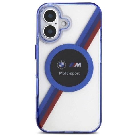 Etui BMW Motosport IML Circle MagSafe na iPhone 16 - przezroczyste