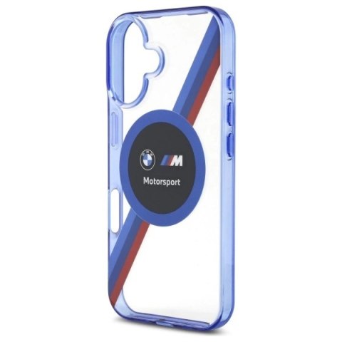 Etui BMW Motosport IML Circle MagSafe na iPhone 16 - przezroczyste