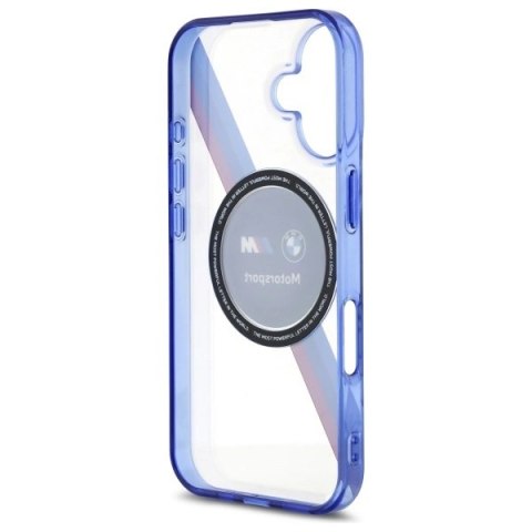 Etui BMW Motosport IML Circle MagSafe na iPhone 16 - przezroczyste