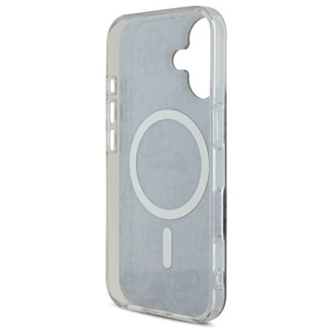 Etui Guess IML 4G MagSafe na iPhone 16 Plus - czarne Etui Guess IML 4G MagSafe na iPhone 16 Plus - czarne