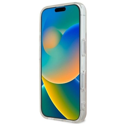 Etui Guess IML 4G MagSafe na iPhone 16 Plus - różowe Etui Guess IML 4G MagSafe na iPhone 16 Plus - różowe