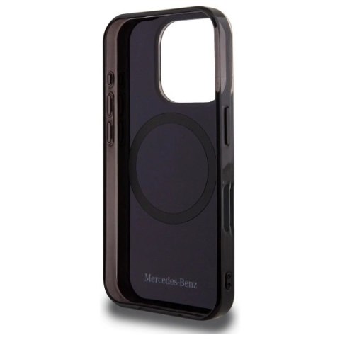 Etui Mercedes MB Double Layer BiColor MagSafe na iPhone 16 Pro Max - niebieskie