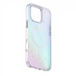 Etui UNIQ Coehl Celest Magnetic Charging na iPhone 16 Pro - opalizujące