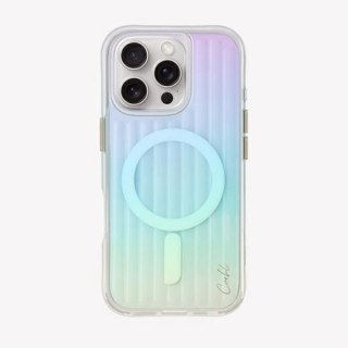 Etui UNIQ Coehl Linear Magnetic Charging na iPhone 16 Pro - opalizujące