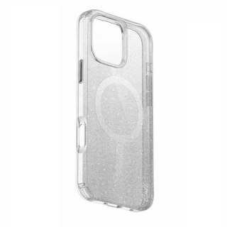 Etui UNIQ Coehl Lumino Magnetic Charging na iPhone 16 Pro - srebrne