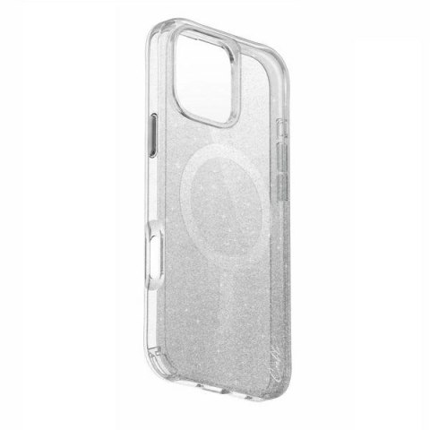 Etui UNIQ Coehl Lumino Magnetic Charging na iPhone 16 Pro - srebrne Etui UNIQ Coehl Lumino Magnetic Charging na iPhone 16 Pro - srebrne