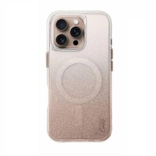 Etui UNIQ Coehl Lumino Magnetic Charging na iPhone 16 Pro - złote