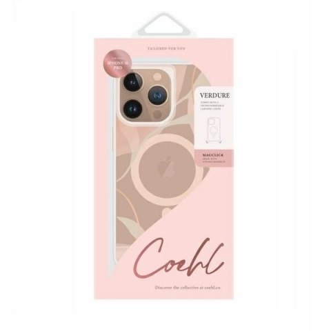 Etui UNIQ Coehl Verdure Magnetic Charging na iPhone 16 Pro - przezroczyste Etui UNIQ Coehl Verdure Magnetic Charging na iPhone 16 Pro - przezroczyste