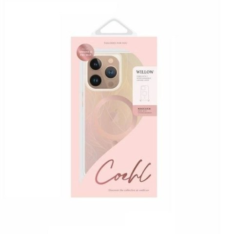 Etui UNIQ Coehl Willow Magnetic Charging na iPhone 16 Pro Max - opalizujące Etui UNIQ Coehl Willow Magnetic Charging na iPhone 16 Pro Max - opalizujące