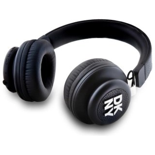 Słuchawki nauszne DKNY Metal Logo Bluetooth - czarne