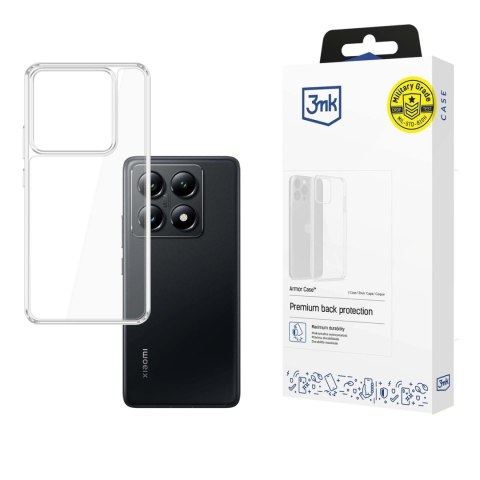 Etui 3mk Armor Case na Xiaomi 14T Pro - przezroczyste